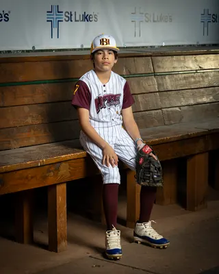 Idaho Hype youth baseball portrait 9, Boise Idaho