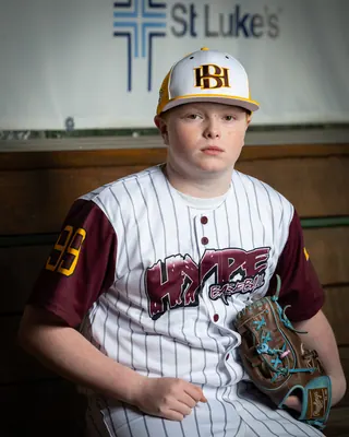 Idaho Hype youth baseball portrait 17, Boise Idaho