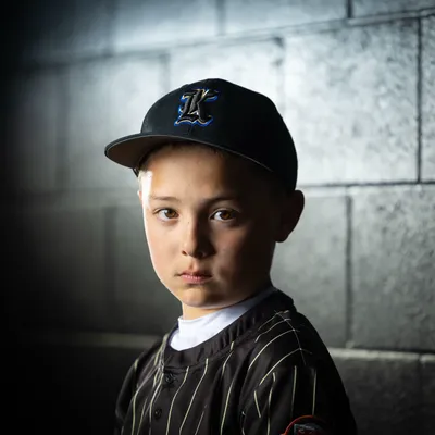 Kuna Outlaws baseball player portrait