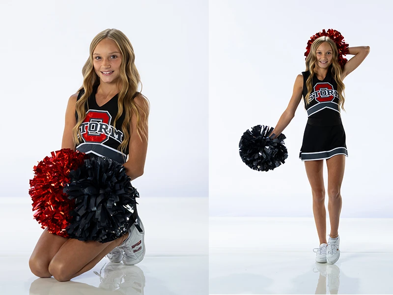 Cheer portrait Treasure Valley