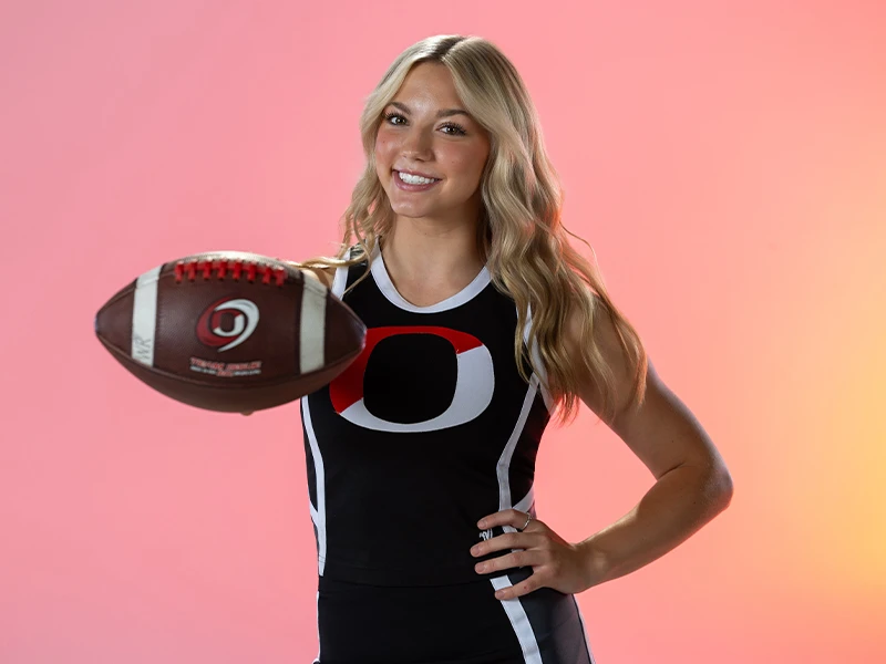 Cheer portrait Idaho