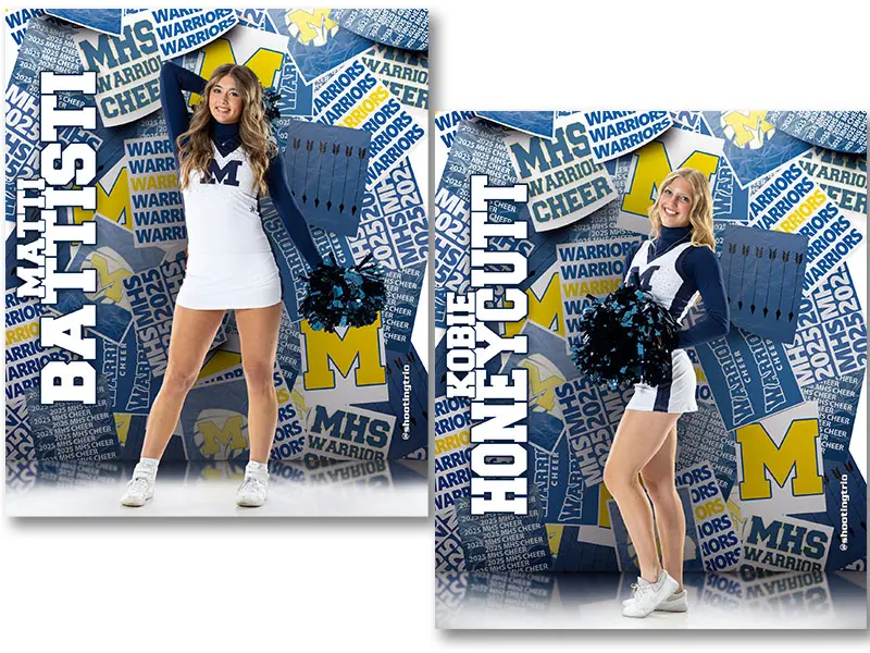 Cheer banner example