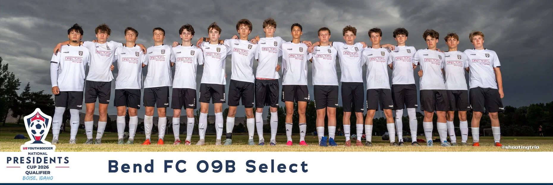 Bend FC 09B Select team panoramic print from the NW President's Cup in Boise, Idaho