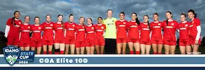 CGA Elite 10G team panoramic print — IYSA State Cup Round Robin Boise Idaho