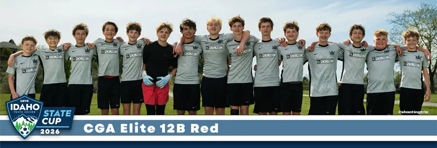 IYSA youth soccer team panoramic print sample