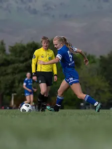 IYSA State Cup Round Robin soccer action photo — Simplot Sports Complex Boise Idaho