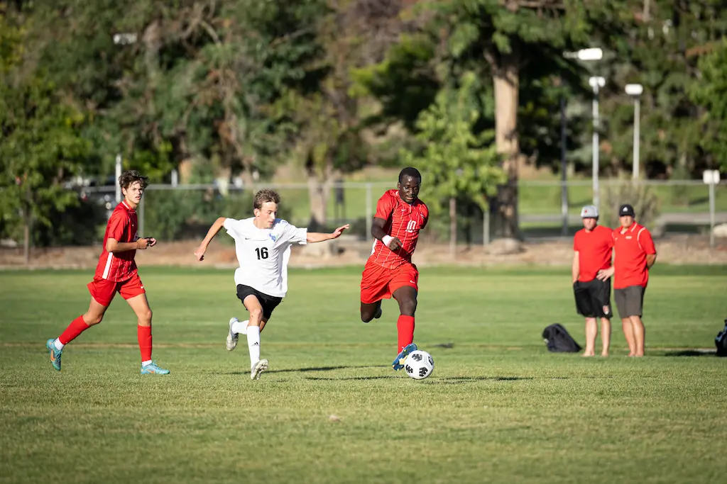 IYSA tournament soccer action photo Boise Idaho