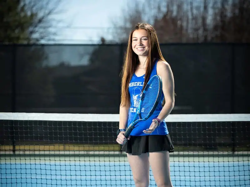 Eagle tennis individual portraits